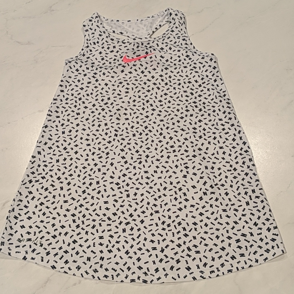 Nike Kids White Dri Fit Top